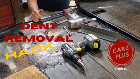 removing dents from sheet metal|dents in sheet metal.